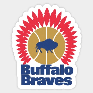 Original Buffalo Braves Sticker